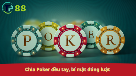 Cách chia bài poker chuẩn